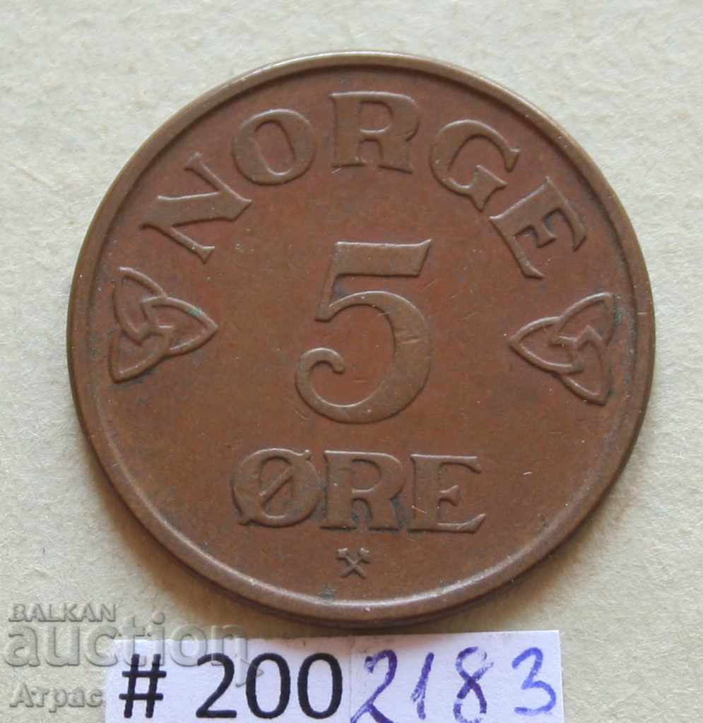 5 ore 1953 Norway