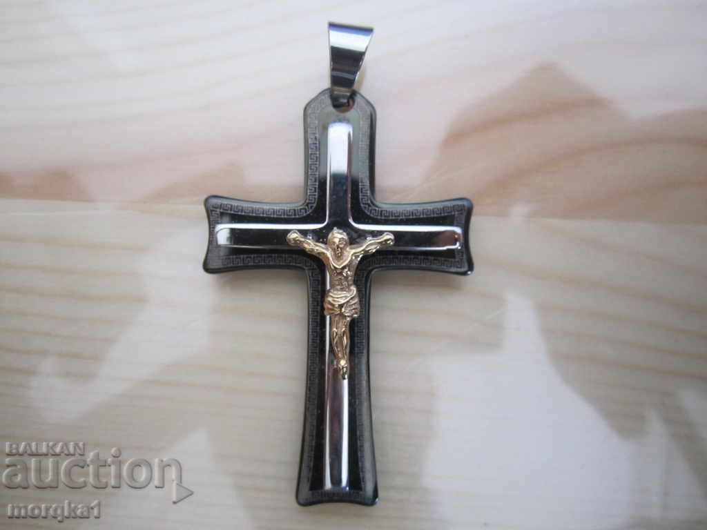 Medical Steel Cross + GIFT with price 17.00 BGN | € 8.69