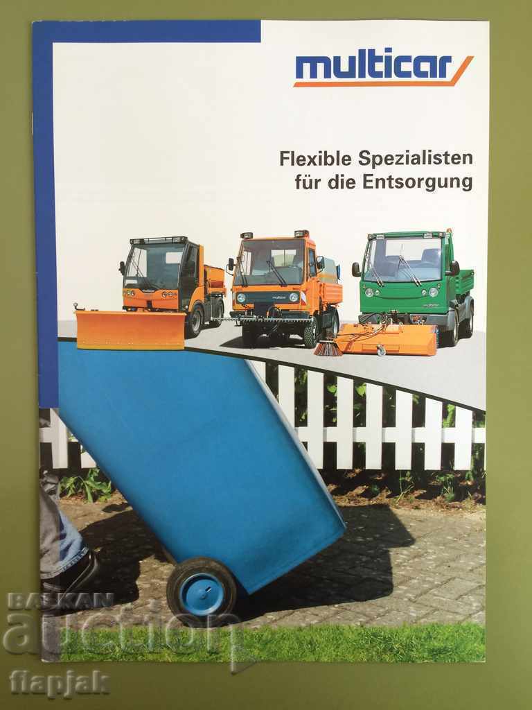 Delivery of Multicar Advertising Brochures