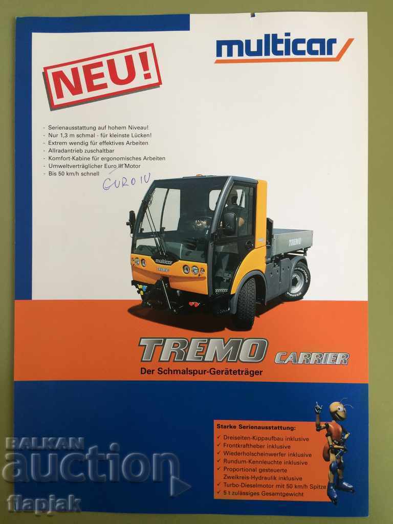 Multicar Advertising Brochures - 7