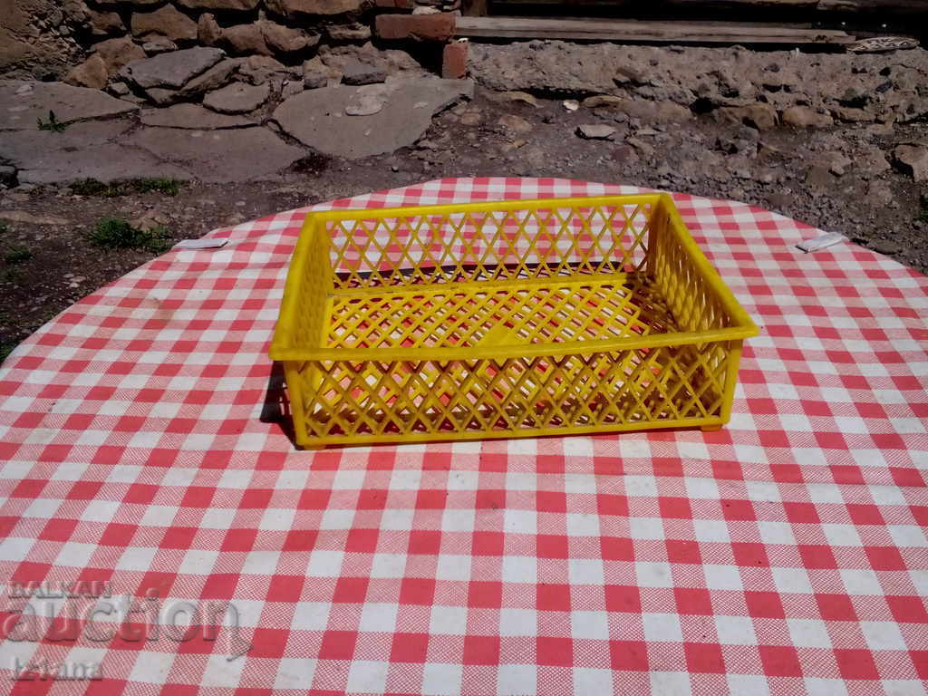 Old plastic basket Old plastic basket