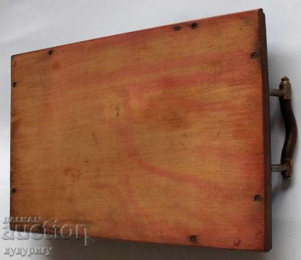 Auction Beautiful old Renaissance small wooden tray Auction Beautiful old Renaissance small wooden tray