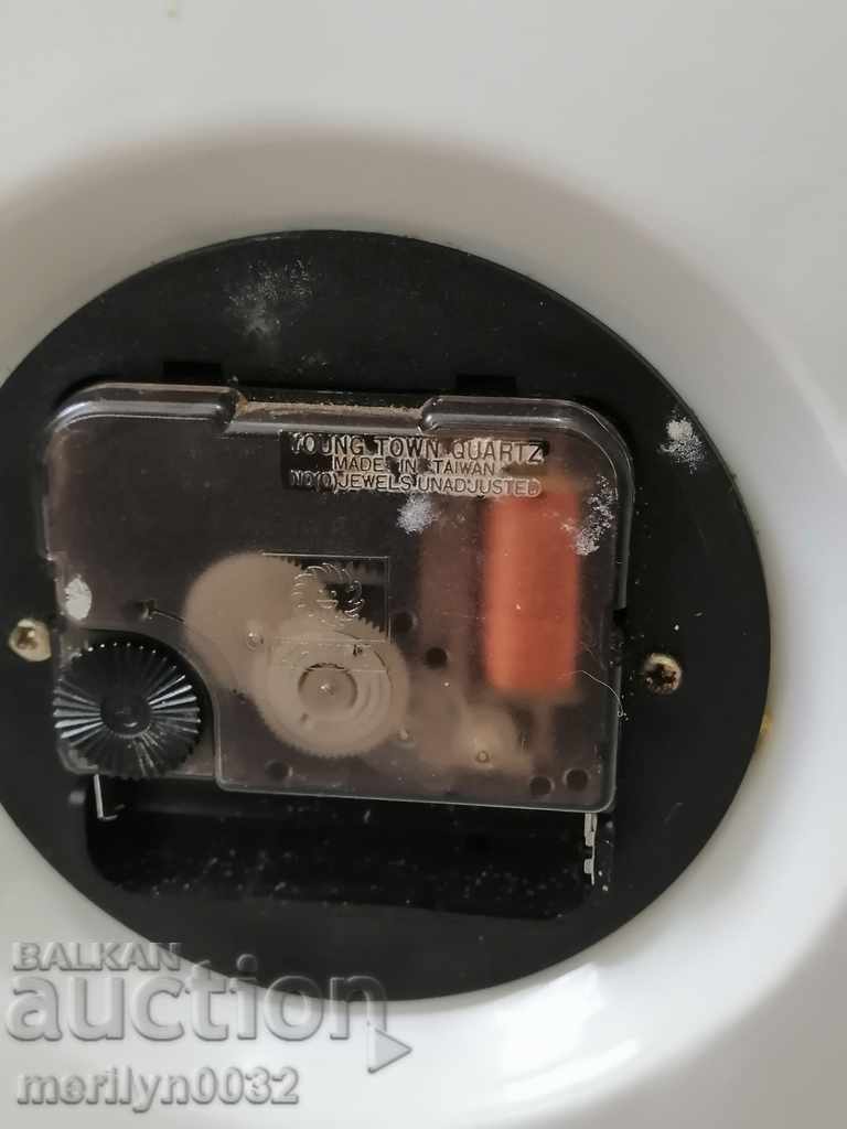 Table clock, alarm clock with figures of porcelain figure - 6 Table clock, alarm clock with figures of porcelain figure - 6