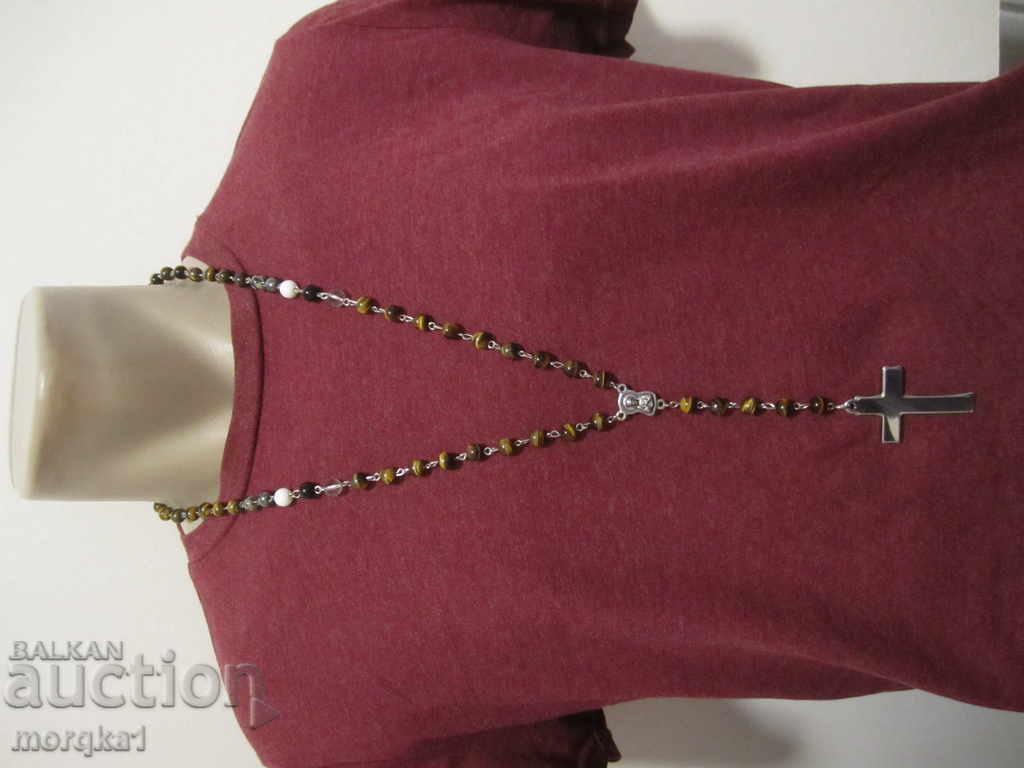 Delivery of Necklace-type Necklace Necklace and Steel Cross Finish Delivery of Necklace-type Necklace Necklace and Steel Cross Finish