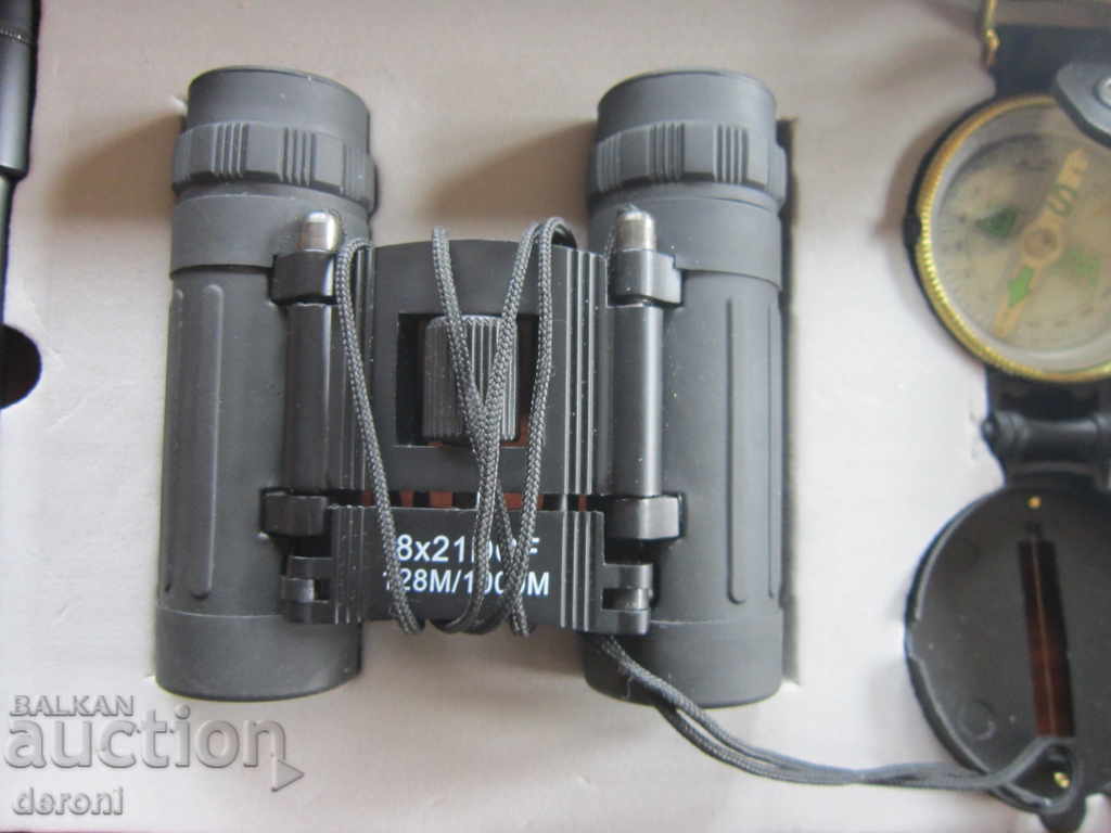 Licitație Set de pescuit de vânătoare binoclu lanternă binoclu lanternă