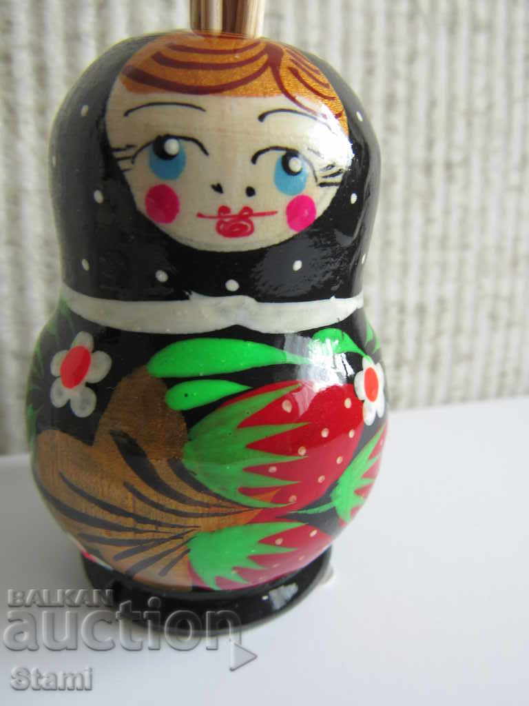 Decorative wooden toothpick holder with price 9.00 BGN | € 4.60 Decorative wooden toothpick holder with price 9.00 BGN | € 4.60