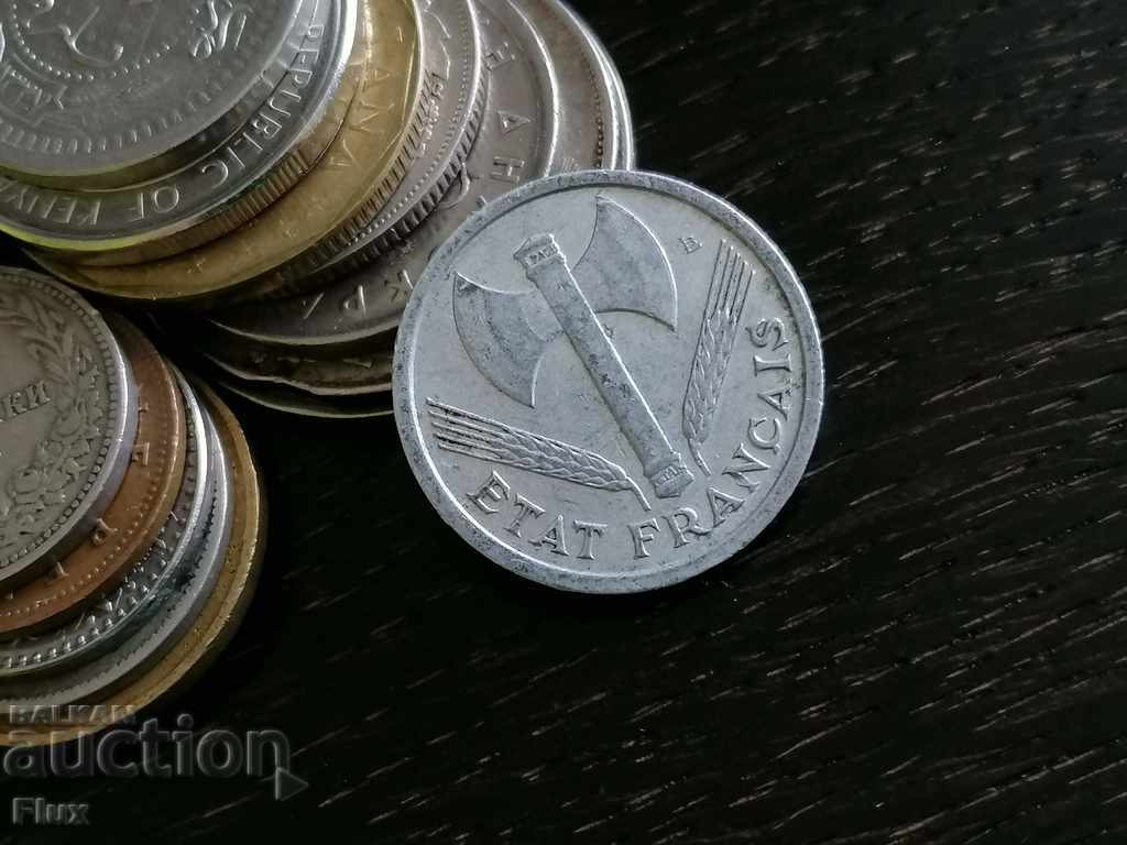 Monet - Γαλλία - 1 φράγκο 1942 με τιμή 2.00 BGN | € 1.02 Monet - Γαλλία - 1 φράγκο 1942 με τιμή 2.00 BGN | € 1.02