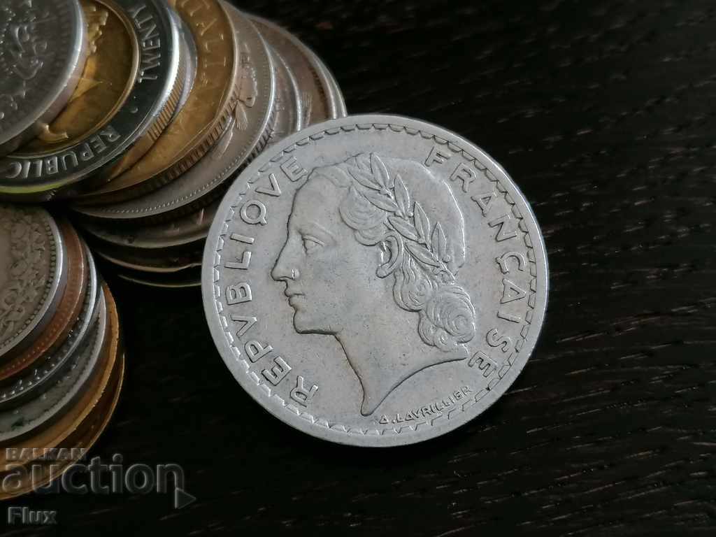 Coin - France - 5 francs | 1947 with price 3.75 BGN | € 1.92
