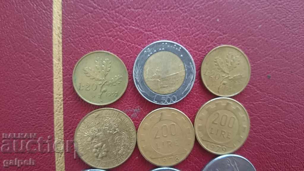 ITALY - LOT 500, 200,100,50,20 pounds. with price 4.99 BGN | € 2.55 ITALY - LOT 500, 200,100,50,20 pounds. with price 4.99 BGN | € 2.55