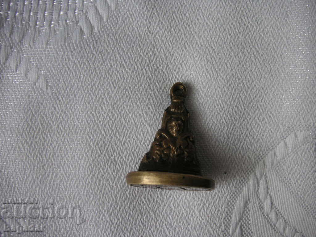 Auction  Bronze stamp