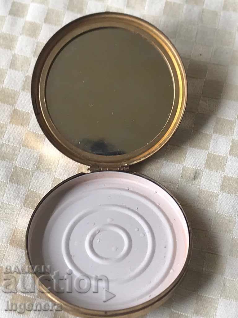 BOX MIRROR METAL PUDRIER COLLECTION - 6 BOX MIRROR METAL PUDRIER COLLECTION - 6