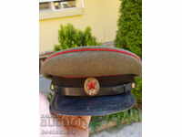 Рядка ранна българска офицерска комунистическа военна шапка