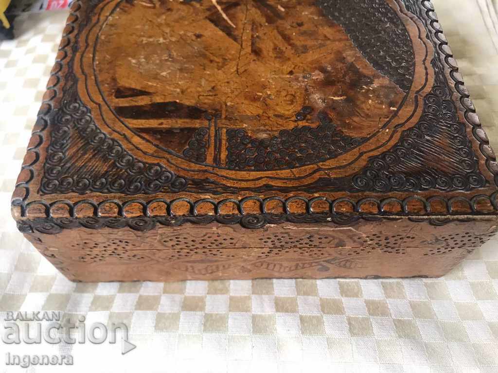 THE BOX IS OLD WOOD - 6 THE BOX IS OLD WOOD - 6