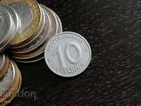 Νόμισμα - Γερμανία - 10 pfenigs 1950; σειρά Α