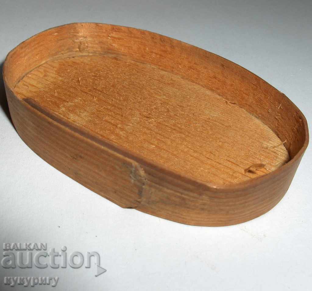 Very old wooden box wick for wicker germany 19th c. - 5