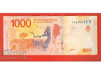 ARGENTINA ARGENTINA 1000 Peso issue issue 2017 letter Y