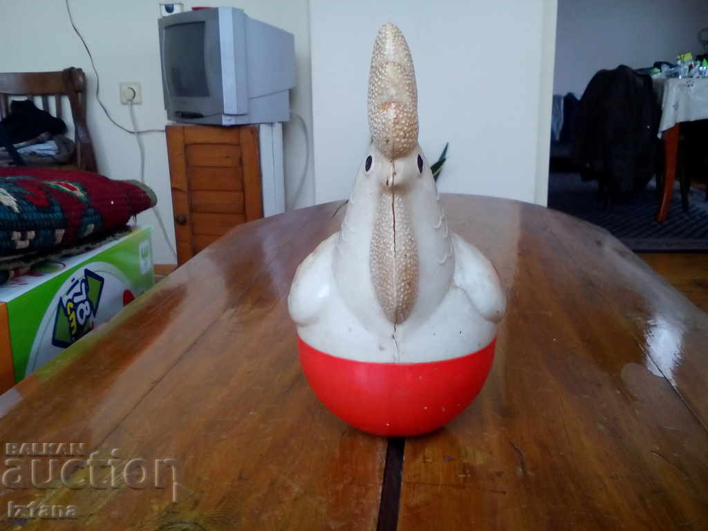 Cocoș de jucării vechi cu preț 15.00 BGN | € 7.67