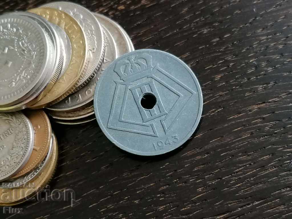 Coin - Belgium - 25 cents 1943 with price 4.00 BGN | € 2.05 Coin - Belgium - 25 cents 1943 with price 4.00 BGN | € 2.05