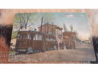 Стара цветна пощенска картичка София Княжево