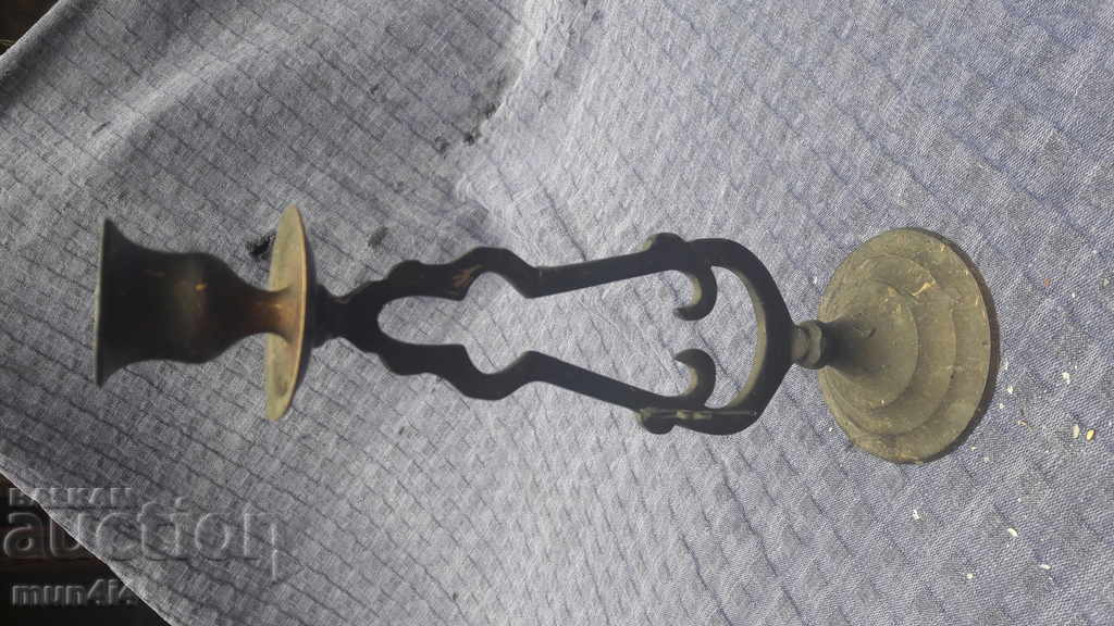 Bronze candlestick bronze