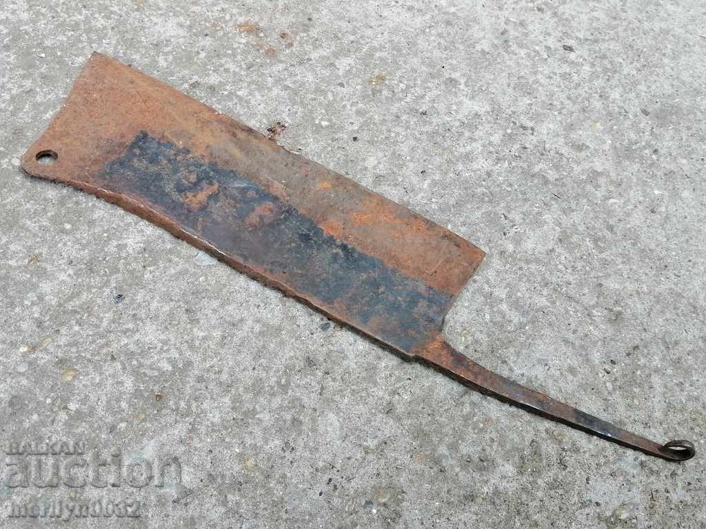 An old sautar hatchet with a saber toop - 5 An old sautar hatchet with a saber toop - 5