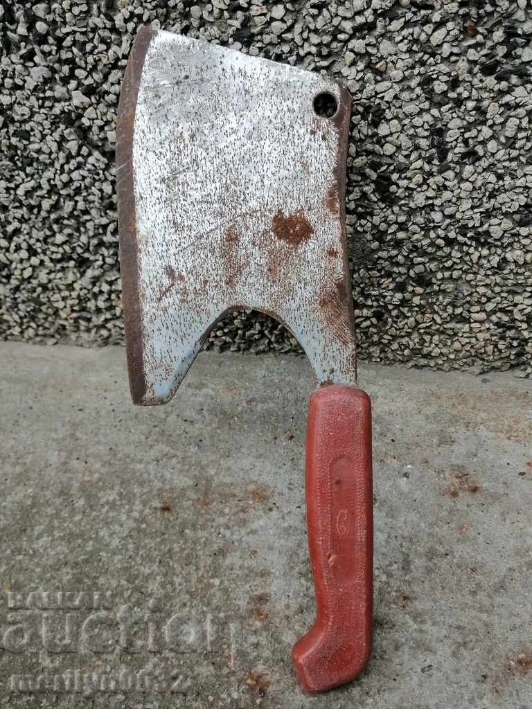 An old sautar hatchet with a saber toop with price 38.00 BGN | € 19.43 An old sautar hatchet with a saber toop with price 38.00 BGN | € 19.43