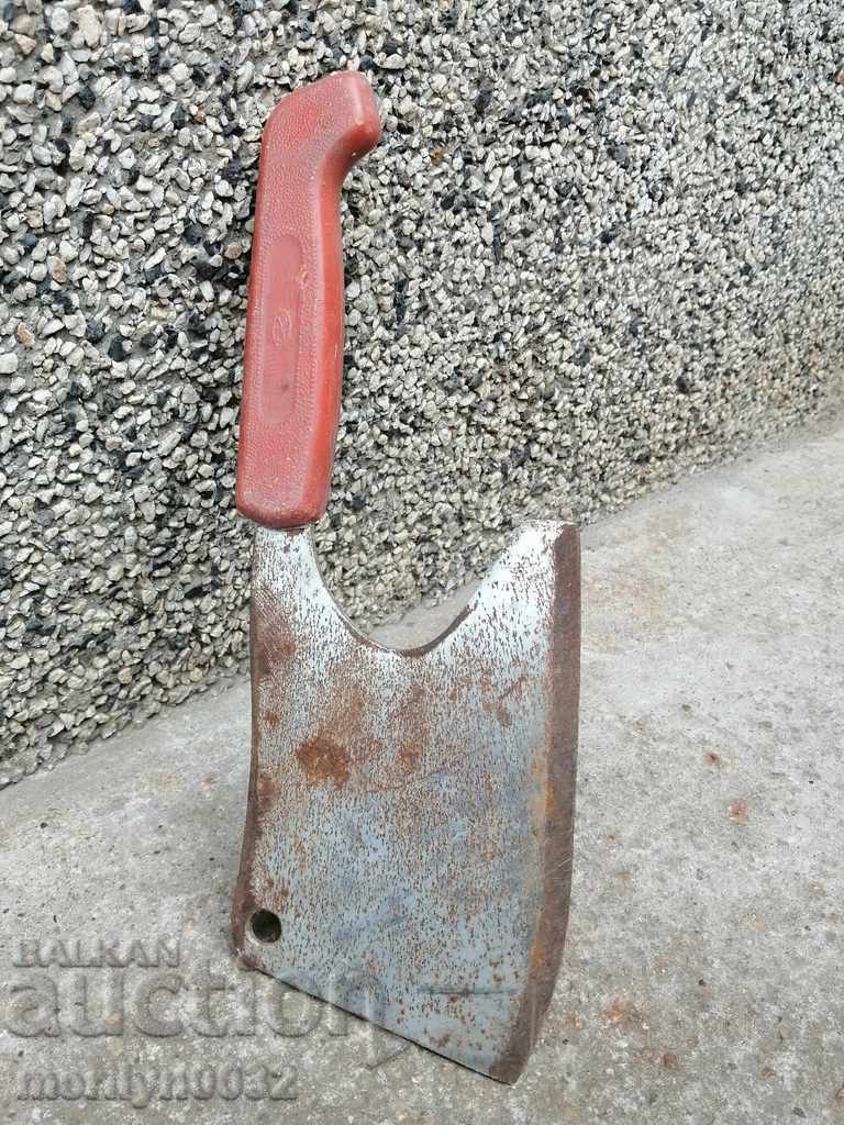 An old sautar hatchet with a saber toop - 5 An old sautar hatchet with a saber toop - 5