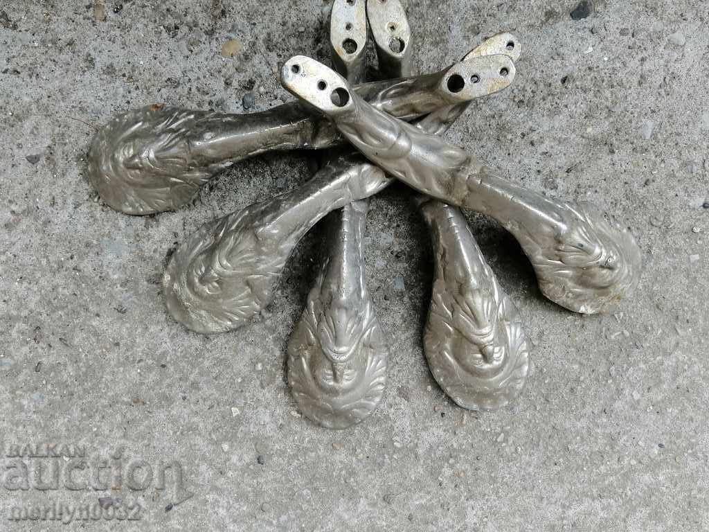 Delivery of Decoration of figured aluminum applique decor art deco Delivery of Decoration of figured aluminum applique decor art deco