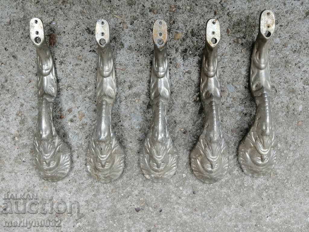 Decoration of figured aluminum applique decor art deco - 6 Decoration of figured aluminum applique decor art deco - 6