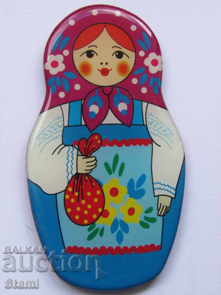 Authentic magnet-matryoshka from Russia-series-2