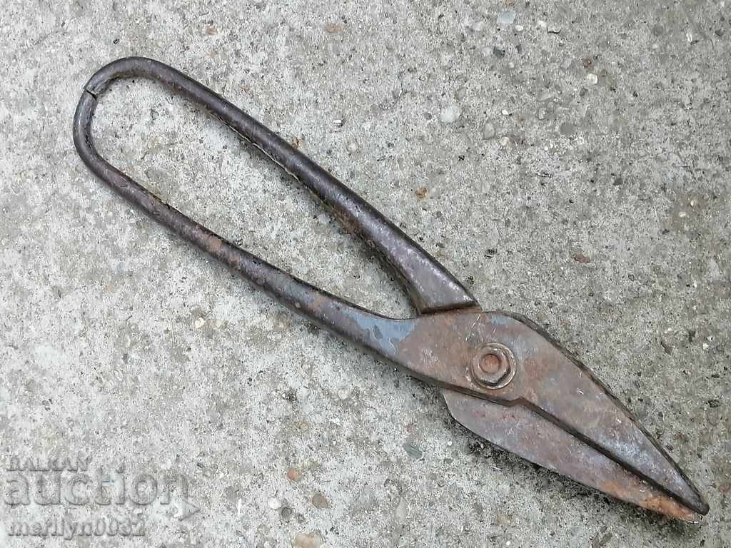 Old Sheet Metal Shears Old Shears - 5 Old Sheet Metal Shears Old Shears - 5
