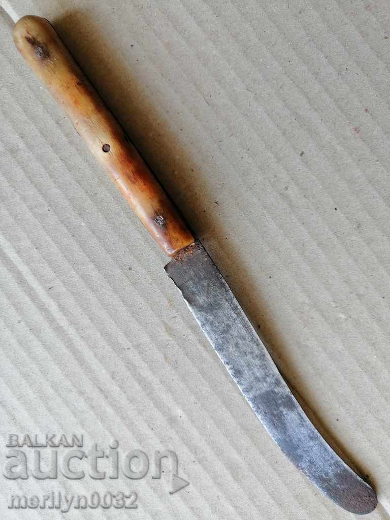 Old sofradzhi knife with bone chireni - 5 Old sofradzhi knife with bone chireni - 5
