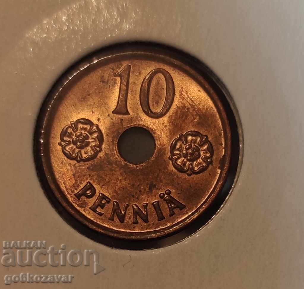 Finland 10 pennies 1941 UNC - 5 Finland 10 pennies 1941 UNC - 5