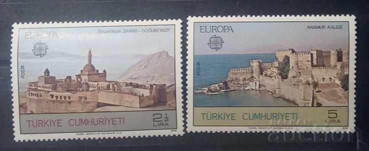 Turkey 1978 Europe CEPT Buildings MNH