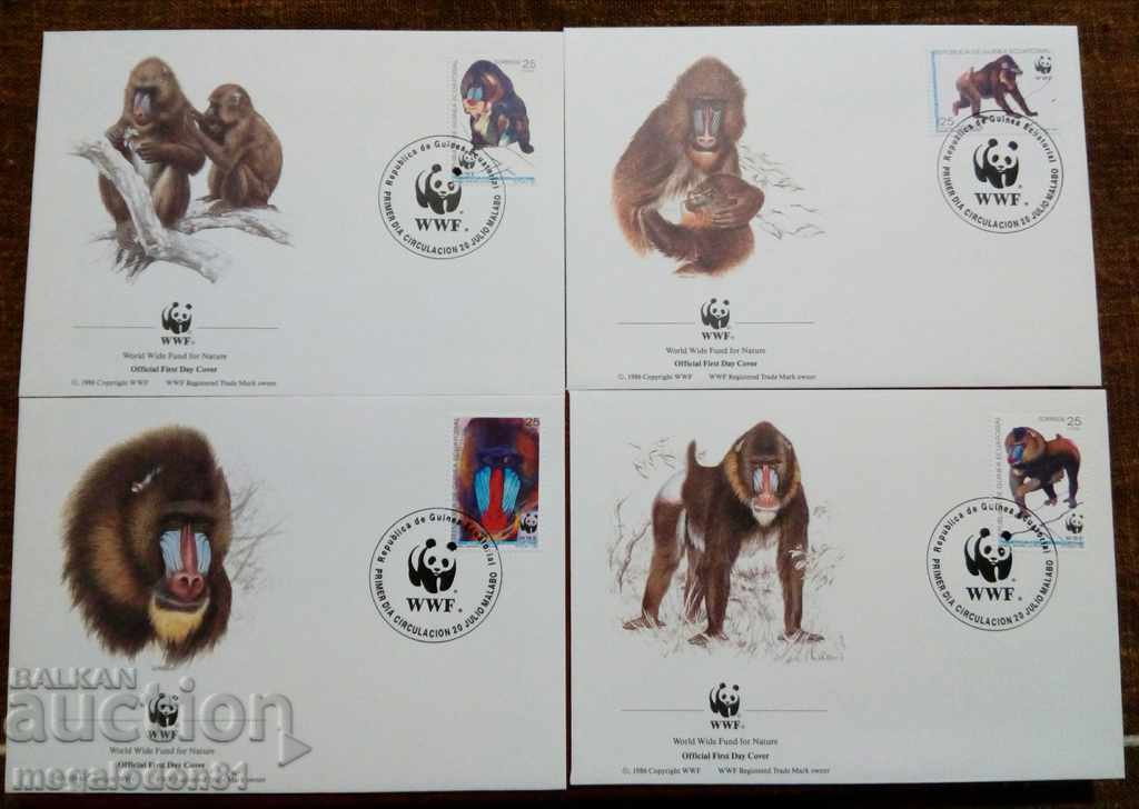 Guineea - WWF, fauna protejata - mandril Guineea - WWF, fauna protejata - mandril