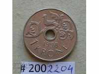 1 krone 1998 Norway
