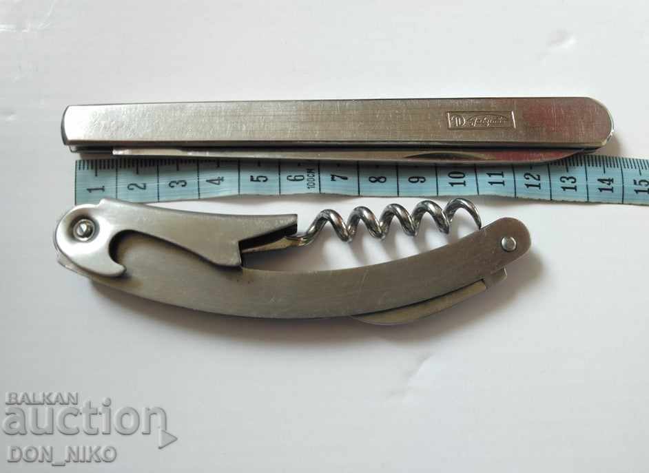 Auction  Folding Large Pocket Knives P. Denev-3 Pieces