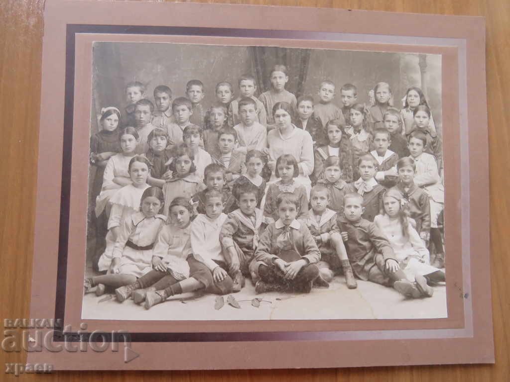 СТАРА ФОТОГРАФИЯ - КАРТОН - ТАЧЕВ - ПАЗАРДЖИК - ГОЛЯМА 175