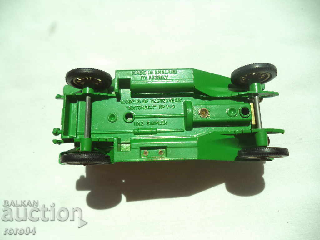 MATCHBOX MODELS OF YESTERYEAR Y9 1912 SIMPLEX - 5