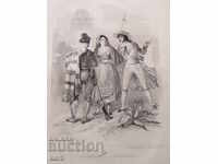 OLD ENGRAVER - 19th CENTURY - SPAIN - TOREADOR