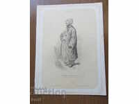 OLD ENGRAVING - 19TH CENTURY - RUSSIA - MOLLA