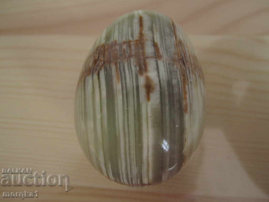 Marble onyx egg. - 5 Marble onyx egg. - 5