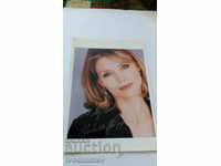 Photo by Michelle Pfeiffer with an autograph printed