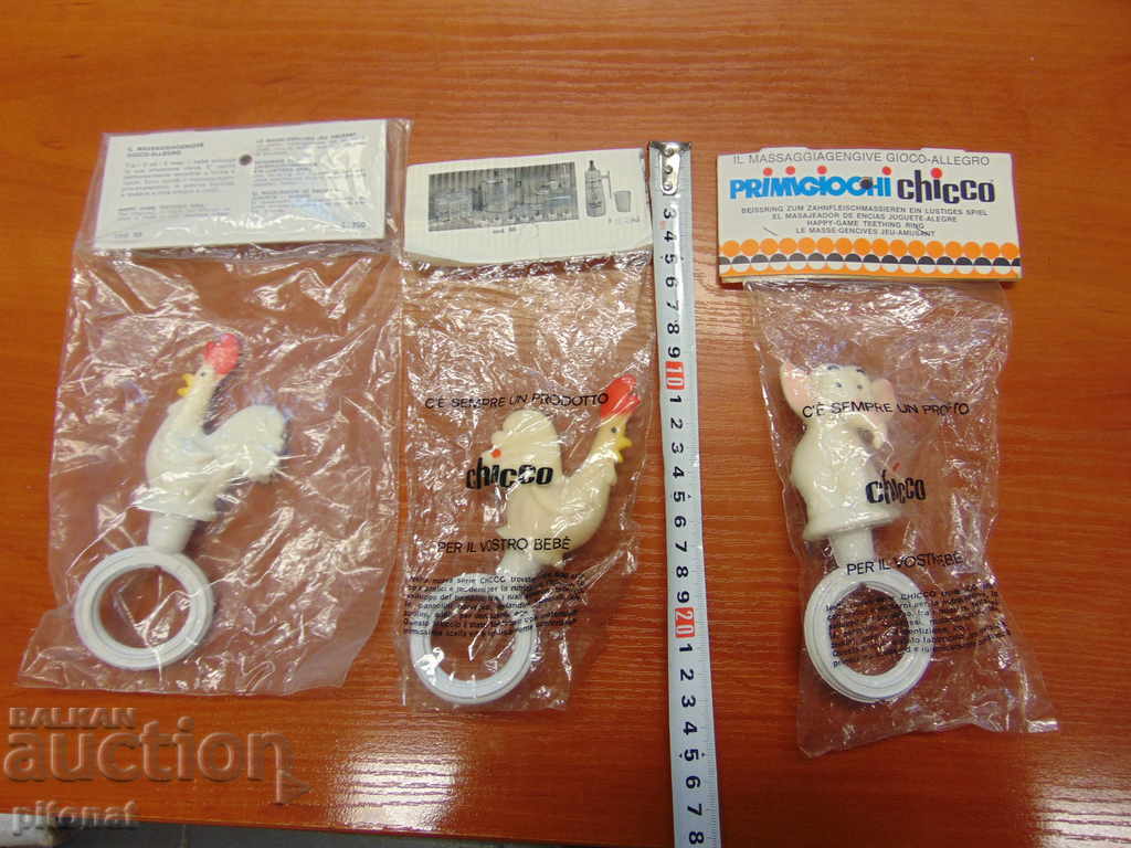 Lot of CHICCO collectible baby toys - 6 Lot of CHICCO collectible baby toys - 6