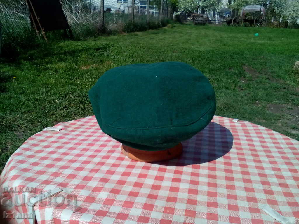 Auction Old military beret, hat Auction Old military beret, hat