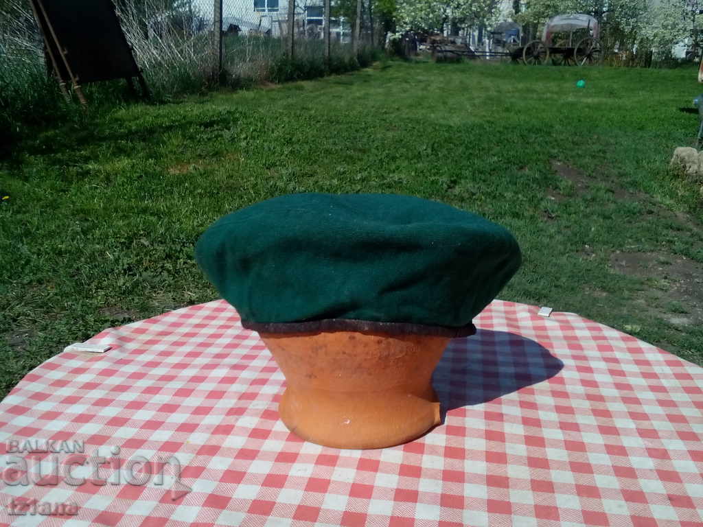 Old military beret, hat Old military beret, hat