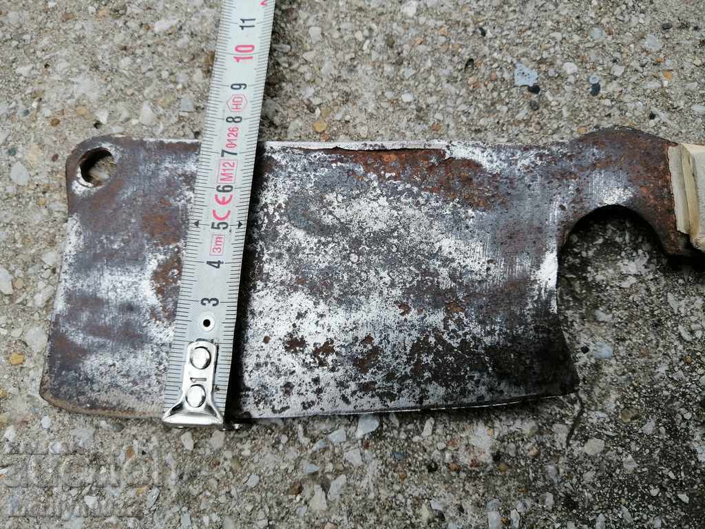 Auction Old forged saber, ax, pole, knife, machete Auction Old forged saber, ax, pole, knife, machete