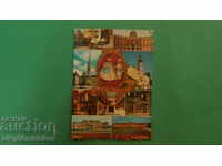 Австрия - пощ картичка - изгледи от стара Виена