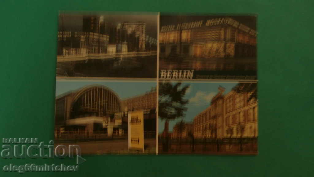 GDR - καρτ-ποστάλ - Ανατολικό Βερολίνο