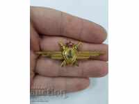 Collectible Russian USSR military badge of screw 1st class
